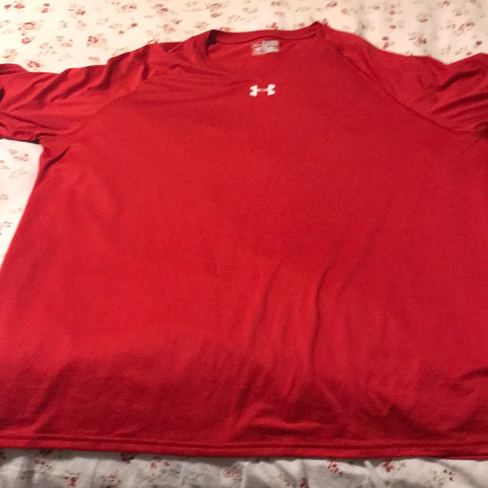 Under armor red 2XL T-shirt